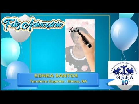 Assista: GEFA 10 Anos - Mensagem de EDNEA SANTOS (15/09/2023)