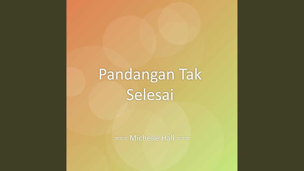Pandangan Tak Selesai Pandangan Tak Selesai