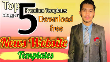 Top 5 Professional Premium Blogger Templates 2023 Download Free | SEO Friendly🔥Adsense Friendly🔥
