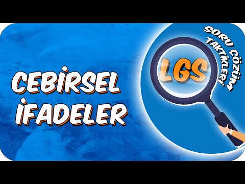 Cebirsel İfadeler Soru Çözüm Taktikleri | LGS Matematik #2022