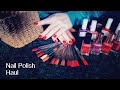 Sleepy Nail Polish Haul 💅🏻 ASMR Whisper