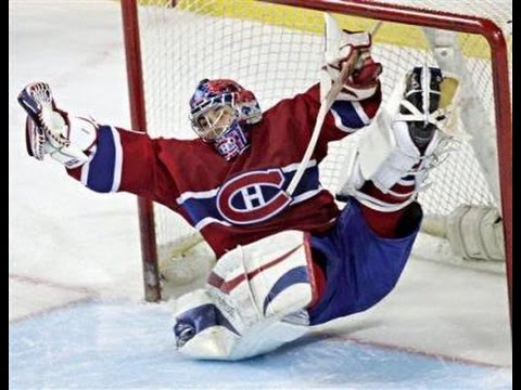 NHL Goalie saves in slow motion [HD 