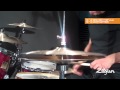 Cymbal - Zildjian 3 Hat Pack -  15" HiHat Pack  - 15" A New Beat Top on 15" K Light Bottom