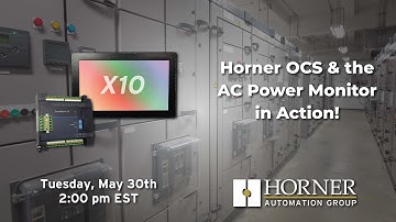 Horner OCS & the AC Power Monitor in Action!