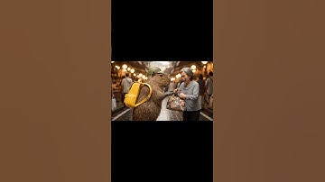 Capy dũng cảm giúp bà 👵 Lấy lại túi tiền từ tên cướp giật 🏴‍☠️#capy #capybara #capybaracute