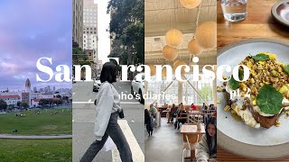 San Francisco Travel Diaries pt.1【4K ver.】| Food, Thrifting, Chinatown and more♡