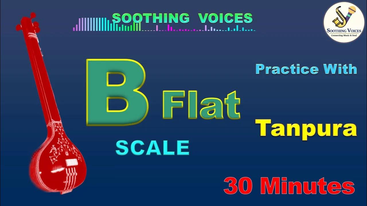 Tanpura B Flat or A Scale Vocal Practice YouTube