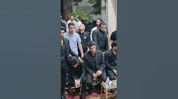 ابن احمد عامر لن يستوعب بعزاء ولده يابا 