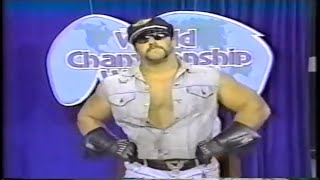 The Road Warrior TV Debut 9/11/1982 ( Animal Pre Road Warrior tag team ) #RoadWarriorDebut