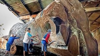 Trembesi wood from Papua costs 5 billion I Sawmill~kiswa furniture