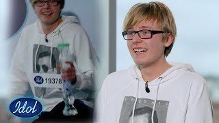 Emil har med slushflaska inn på audition! | Idol Norge 2020