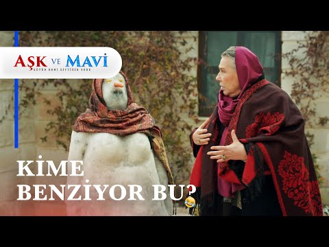 Refika'ya kardan kadın şakası☃ - Aşk ve Mavi 15. Bölüm