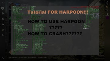 Harpoon csgo Server Crasher Tutorial How To Crash CSGO Server Using Harpoon csgo cheat csgo harpoon