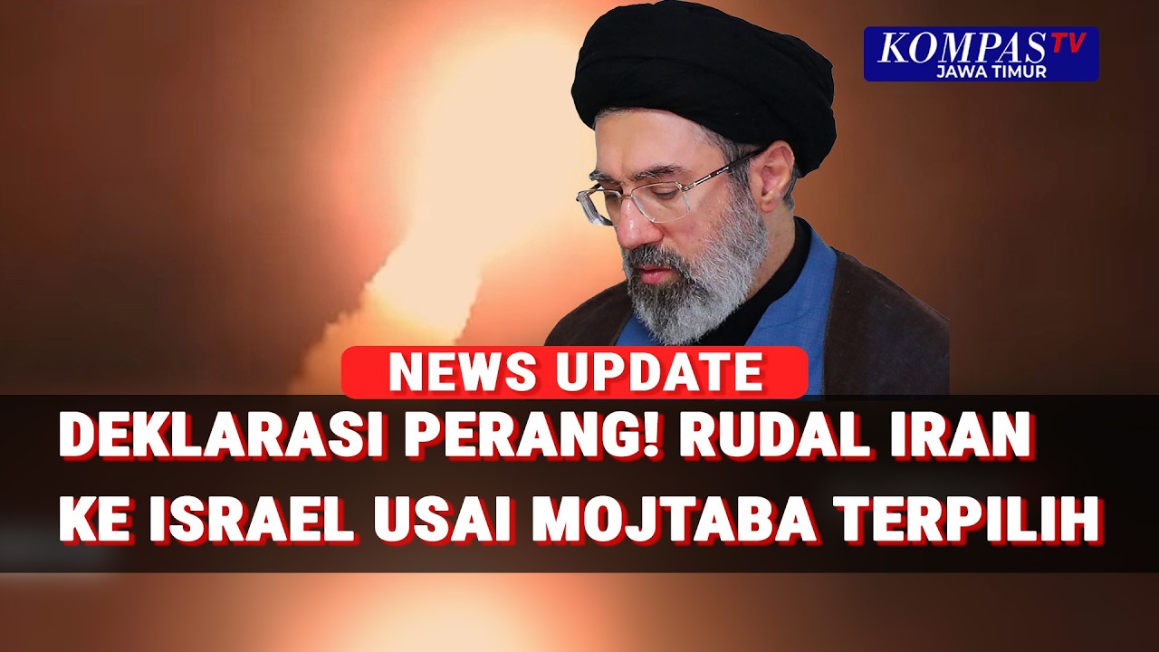 Deklarasi Perang! Iran Tembakkan Rudal Ke Israel Detik-Detik Setelah Mojtaba Khamenei Terpilih!