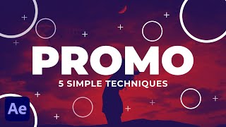 5 Simple Motion Graphic Promo Techniques in After Effects