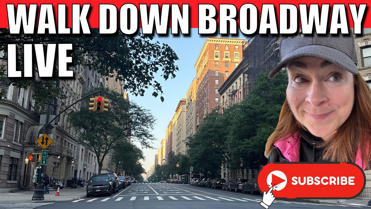 LIVE 🔴 Explore Broadway on the UWS #NYC #city #explore