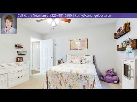 3537 Ridgecrest Lane, San Angelo, TX home video tour
