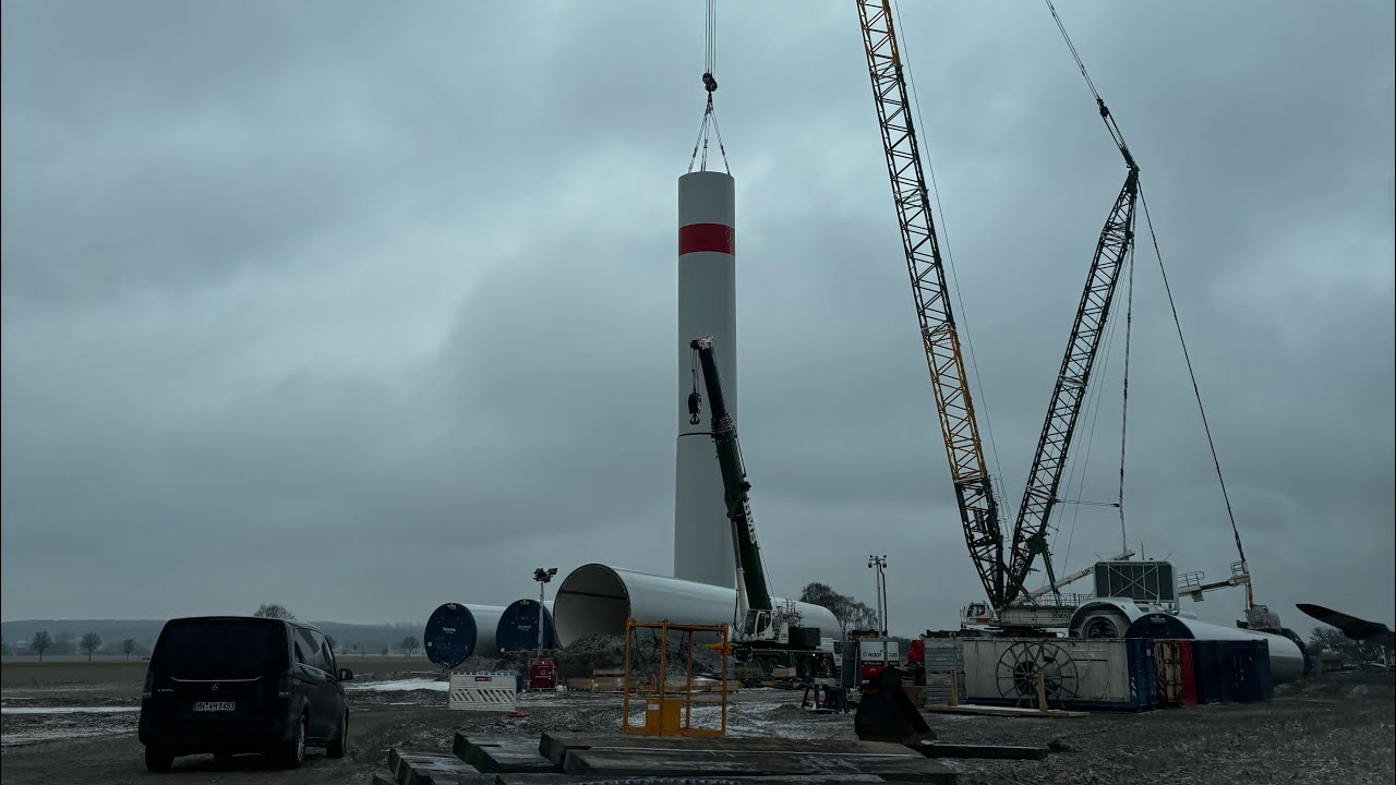 Windpark Lesse Erweiterung Vestas V-136 4,2