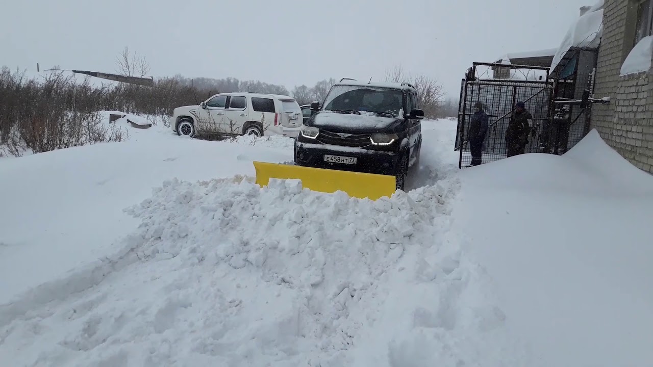 Снегоотвал на ниву