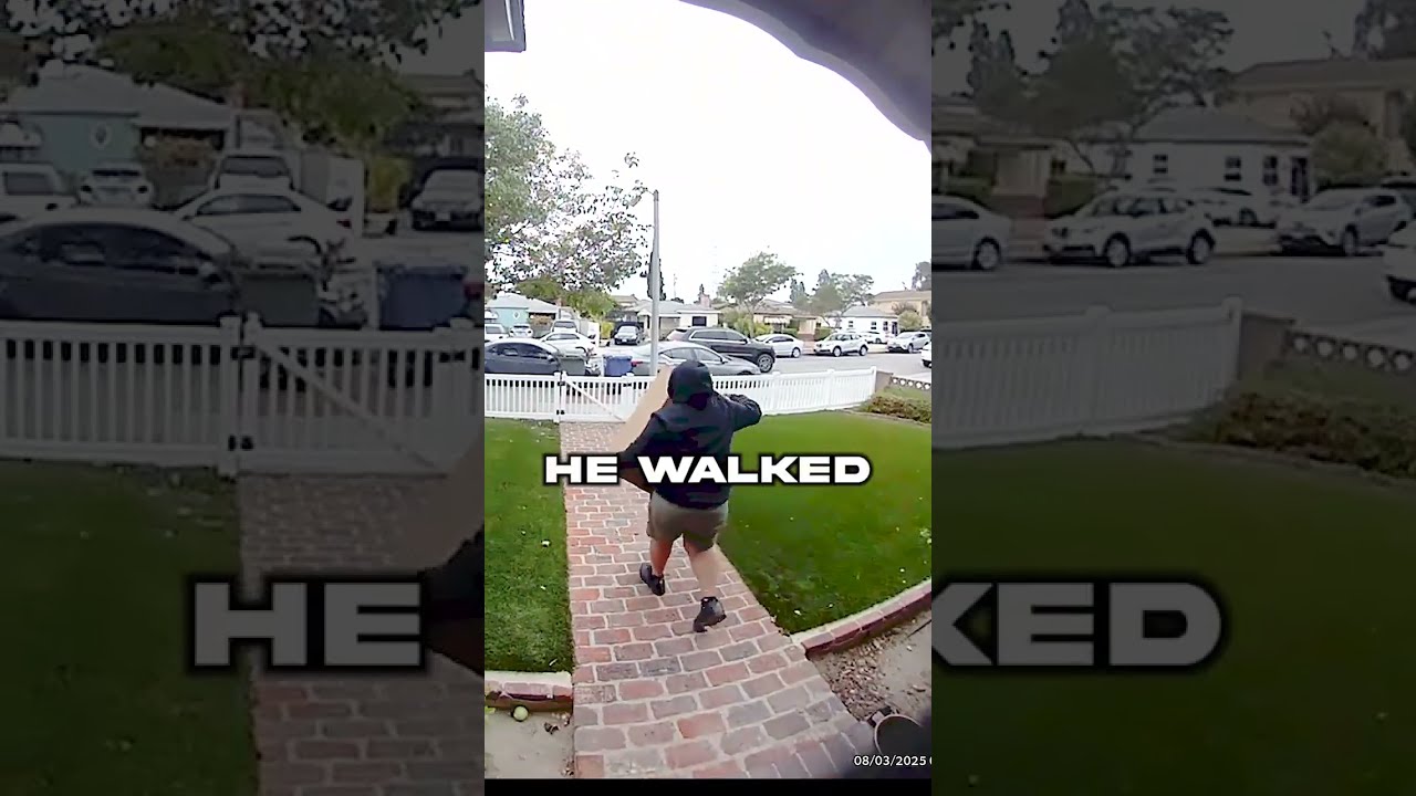 Package Thief Caught On Camera 