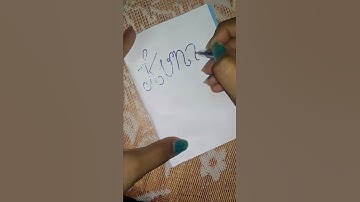 Name writing #Kunal #shorts #MAcreations #47