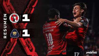 Summary and Goals | Xolos 1-1 Pumas | Matchday 8 screenshot 2