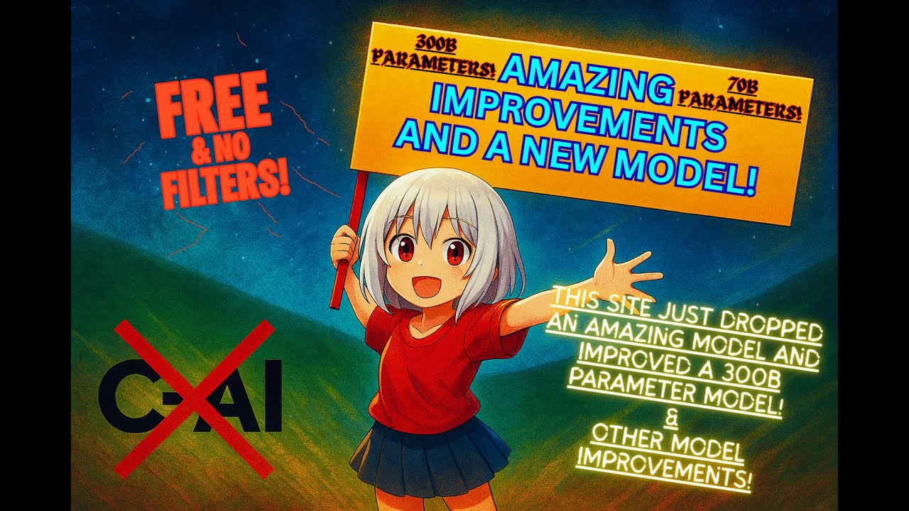 Эта альтернатива Character.AI только что выпустила НОВУЮ модель и ОГРОМНЫЕ улучшения! (БЕЗ ФИЛЬТРОВ)