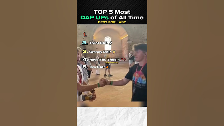 The Greatest Dap-Ups Of All Time