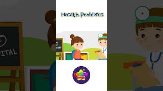 Kids vocabulary - Health Problems - hospital play - Learn English for kids #shorts