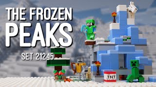 The Frozen Peaks! LEGO Minecraft 21243 Early Review