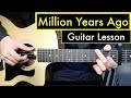 Adele - Million Years Ago | Guitar Lesson (Tutorial) Chords