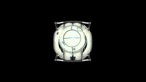 Portal 2 Wheatley Core test animation