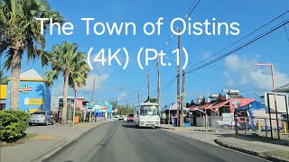 Driving in Barbados - The Town of Oistins (Part.1) (4K)