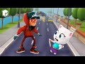 #shorts #tiktok TALKING ANGELA VS JAKE SUBWAY SURFERS who is cooler