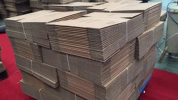 HS-C-1224 automatic flexo printer slotter folder gluer with strapper( case maker)