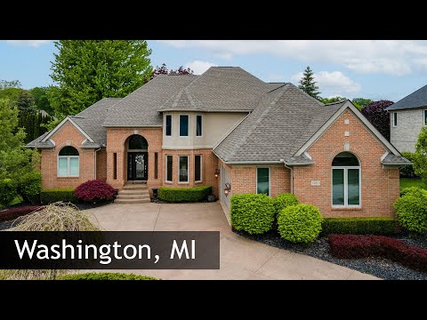62811 Broadmoor Cir, Washington, MI home video tour