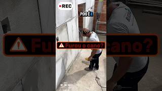 Como furar parede e não furar cano, conduíte ou ferro. #obra #pedreiro #construção