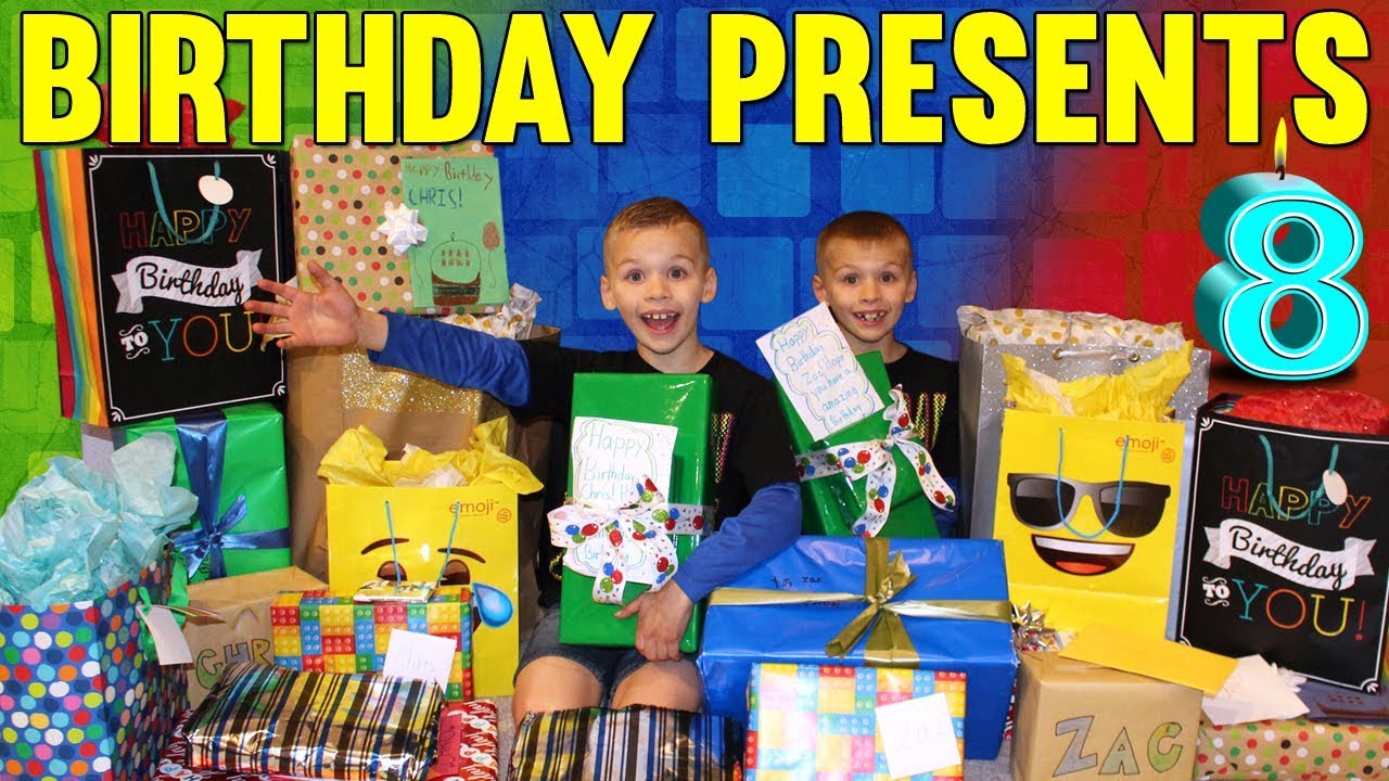 Twins 8th Birthday Presents Haul!