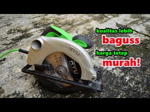 Review dan tes mesin gergaji serkel terbaru - RYU RCS185-2 CIRCULAR SAW 7 inch