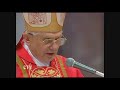 Card. Ratzinger: Si va costituendo una dittatura del relativismo...(18.04.2005)
