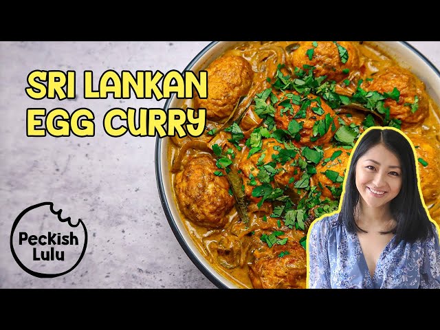Sri Lankan Egg Curry | Peckish Lulu
