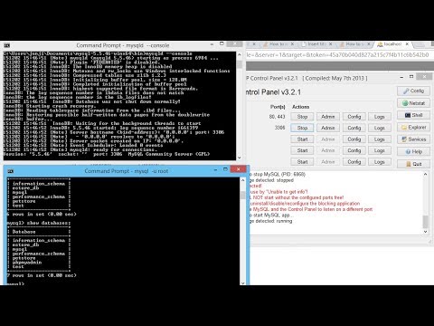 How can I access the MySQL command line with XAMPP for Windows? - SOLVED