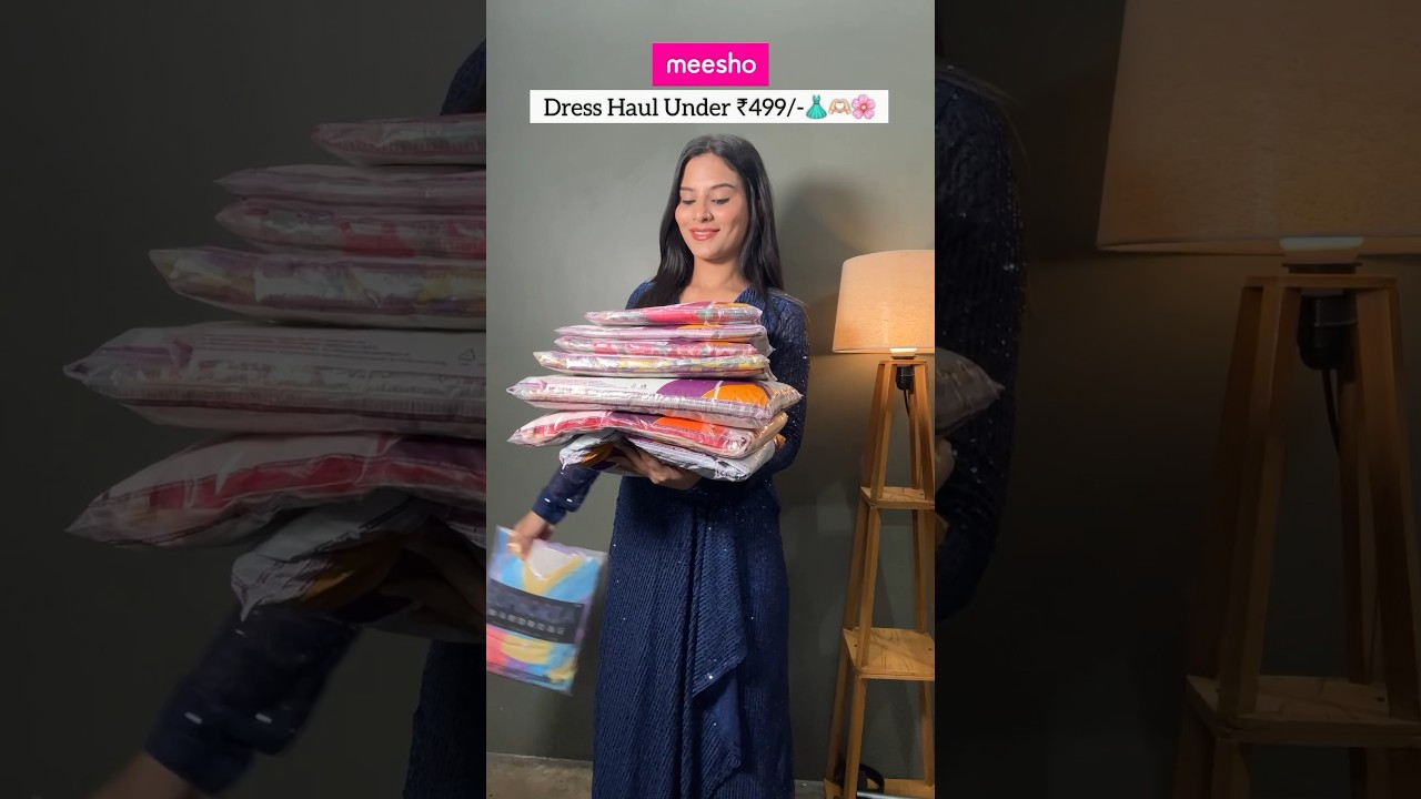 Meesho Dress Haul #meesho #shorts