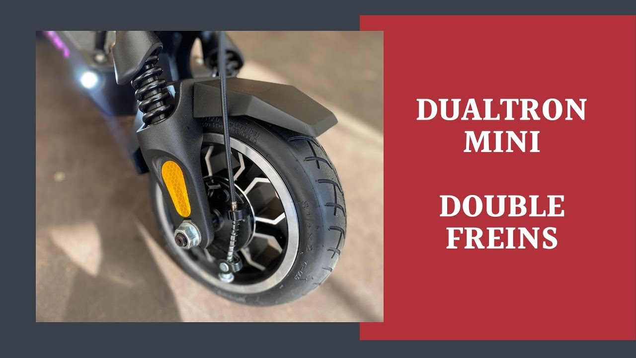 Dualtron Mini - Special / dual - guidon pliable - pneu plein