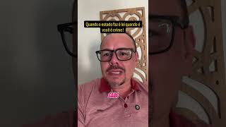 Quando o estado faz é lei quando é você é crime !