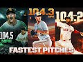 The fastest pitches thrown during the 2025 MLB season! 🔥 (Flamethrowers Miller, Chapman AND MORE!)