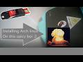 Installing Arch Linux on a old RUSTY PC