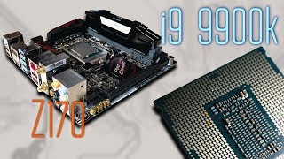 Установка i9 9900k на чипсет z170