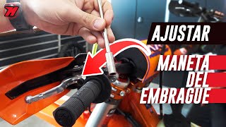 Cómo AJUSTAR la MANETA DE EMBRAGUE de tu moto. ¡Fácil y rápido! ?