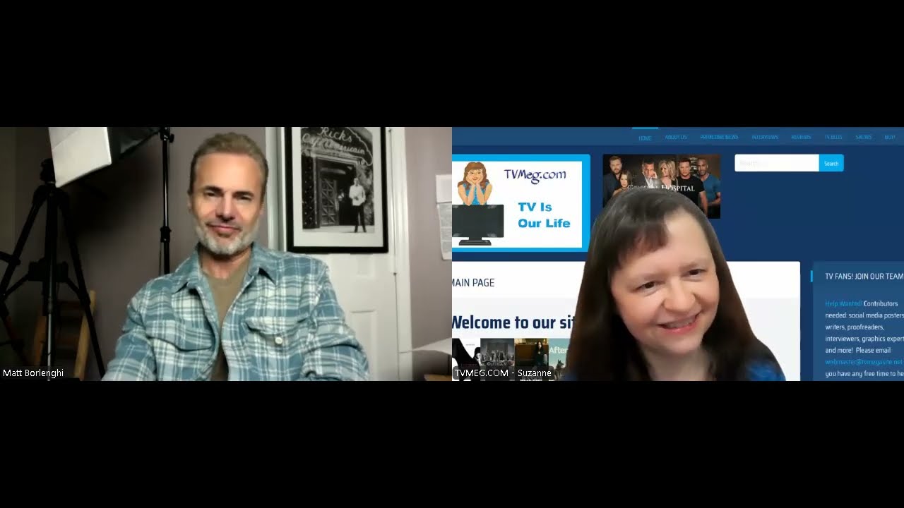 Interview with Matt Borlenghi of "Cobra Kai," "All My Children," etc. by Suzanne 4/1/25